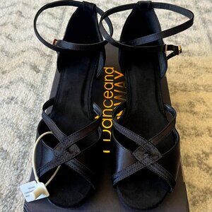 Women's Satin Ballroom Dance Shoes